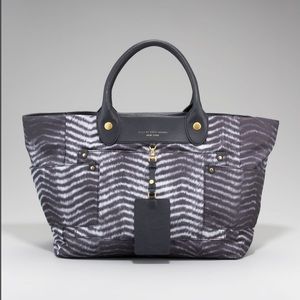 MARC JACOBS Preppy Hayley TOTE Bag Carry-On Travel Bag Weekender Animal Print